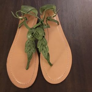 Green Sandals